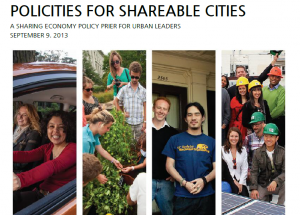 [Shareable] 공유도시를 위한 정책